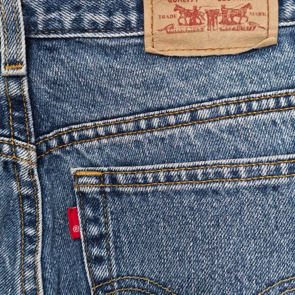 Vintage Levi's 550 Jeans Women Size 10 L Relaxed Fit Tapered Leg Inseam 32" - Picture 4 of 6